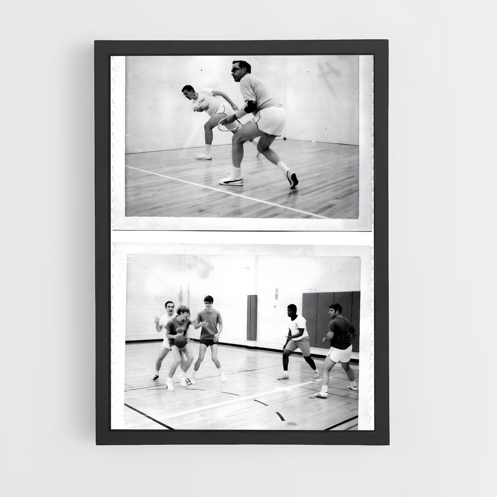 Poster Tennis Energique – affiche Racquetball (vue 2)